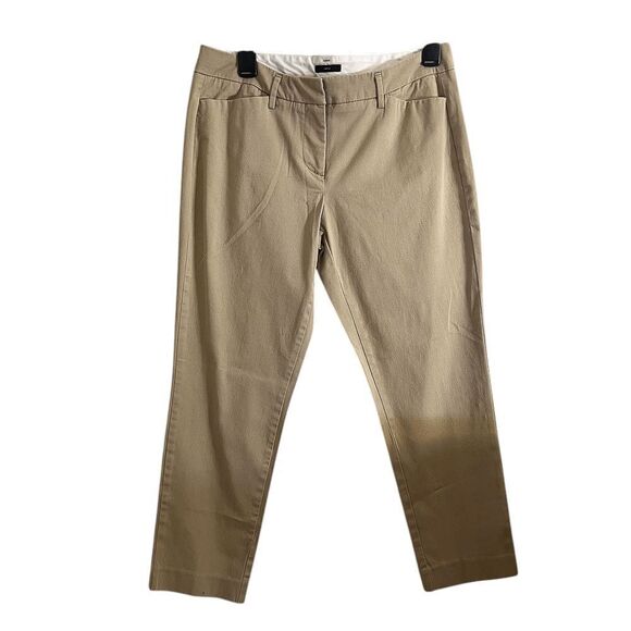 Worthington Womens Pants 6P Khaki Ankle Career Stretch Trousers - Picture 1 of 3